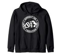 Vegan Support Animal Liberation Front Amoureux des Animaux Sweat à Capuche