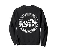 Vegan Support Animal Liberation Front Amoureux des Animaux Sweatshirt