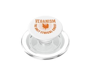 Véganisme Choix éthique Végétaliens Végétariens Femmes PopSockets PopGrip pour MagSafe