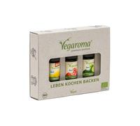 Vegaroma Coffret cadeau bio, eau et boissons, lot de 3 (1)