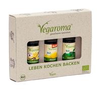 Vegaroma Coffret cadeau bio, monde de pâtisserie magique, lot de 3 (1)