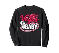 Vegas Baby Retro Las Vegas Girls Trip Matching Femmes Sweatshirt