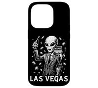 Vegas Casino Vintage Alien Gambler Jackpot Machine à sous Coque pour iPhone 14 Pro