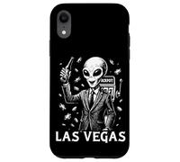 Vegas Casino Vintage Alien Gambler Jackpot Machine à sous Coque pour iPhone XR
