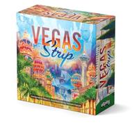 Vegas Strip Board Game - Bluffing and Deduction for 2-6 Players, Unique Casino Powers, Ages 11+, Small Box Big Game Series