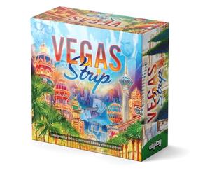 Vegas Strip Board Game - Bluffing and Deduction for 2-6 Players, Unique Casino Powers, Ages 11+, Small Box Big Game Series
