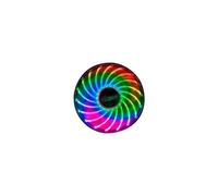 Akasa Vegas X7 Boitier PC Ventilateur Noir, Transparent