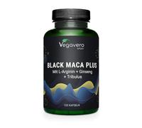 Vegavero Complexe Maca Noire 5000 mg | Avec Ginseng, L-Arginine, Tribulus, Zinc | Pre Workout | 120 Gélules | Vegan & Sans Additifs