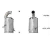 VEGAZ Catalyseur Pot catalytique CK-867 convient pour PEUGEOT 207 (WA, WC) 400mm