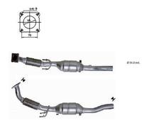 VEGAZ Catalyseur Pot catalytique VK-882 pour VW Golf IV 3/5 portes (1J1) 1080mm
