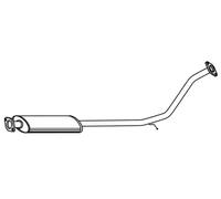 VEGAZ HUS-245 Silencieux intermédiaire