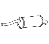 VEGAZ RS-495 Silencieux arrière