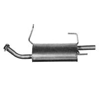 VEGAZ Silencieux arrière Pot d'Échappement DS-117 arrière 810 870mm 7,5kg