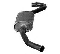 VEGAZ Silencieux arrière Pot d'Échappement FTS-327 arrière pour FIAT 1410mm