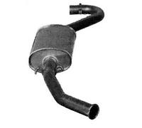 VEGAZ Silencieux arrière Pot d'Échappement FTS-327IMA arrière pour FIAT 1410mm