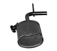VEGAZ Silencieux arrière Pot d'Échappement SZS-50 arrière 880mm 6,4kg