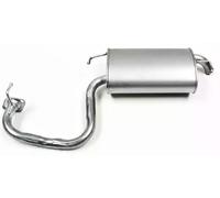 VEGAZ Silencieux arrière Pot d'Échappement TS-333 pour TOYOTA AVENSIS (T25)