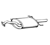 VEGAZ Silencieux arrière Pot d'Échappement TS-77 arrière pour TOYOTA CAMRY (V2)