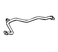 VEGAZ Tuyau d'échappement Ligne d'échappement MZR-18 centre 1290 1180mm 3,8kg