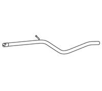 VEGAZ Tuyau d'échappement Ligne d'échappement RR-397 centre pour DACIA DUSTER