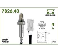 VEGAZ ULS-89 Sonde lambda convient pour PEUGEOT 207 3/5 portes (WA, WC) Arrière