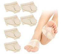VEGCOO 3 Paires Coussinet Pied Antidérapant Strings Pied Ballet Dance Orteils Pad Danse Coussinets Avant-Pied Coussinets Métatarsiens String Pied pour Danse Coussin de Pieds (S)