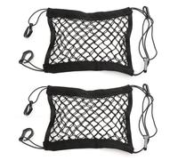 VEGCOO Lot de 2 mailles pour casque de moto, filet d'araignée élastique avec 4 crochets, accessoires pour vélo, porte-bagages pour fixer les bagages
