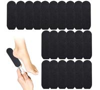 VEGCOO Lot de 55 tampons de rechange pour râpe à pieds en acier inoxydable pour pédicure et callosités pour peaux mortes pour salon de bain et pédicure (L, #100)