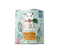 VEGDOG ADULT No1 - 800gx6 Lentilles & Millet