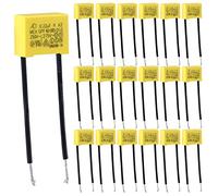 Vegena 20 Pièces Condensateur Polypropylène 0.22uf 275V X2 Condensateur Antiparasite LED Condensateur Sécurité pour Feux Clignotants Ampoules LED Non éteintes