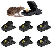 Vegena 8 Pièces Piège à Souris, Piège à Rat Vivant, Piège à Souris Reutilisable, Ressort Puissant, Sensible, Efficace, Faciles à Utiliser, pour Intérieur Cuisine Maison Jardin Grenier Garage