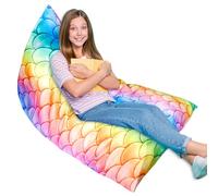 Vegena Byzesty Pouf Poire sans Remplissage, Pouf Enfant Peluche Jouet de Rangement, Pouf Salon Chambre, Pouf de Rangement, Polyvalent Pouf Poire Fauteuils Poire Sol Jouet pour Enfants Adultes