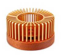 Vegena Chauffe-Théière, Réchaud Pour Théière Chauffe Théière Chauffe-Thé Brûleur D'huiles Essentielles Bougeoir Chauffe-Plat Diffuseur D'arômes Théière Réchauffeur Pour Théière, Café,Thé(Sans Bougies)