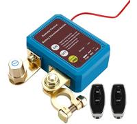 Vegena Disjoncteur de batterie de voiture, coupe courant, batterie 12 V, interrupteur de déconnexion de batterie à distance, télécommande sans fil, interrupteur d'arrêt automatique pour voiture