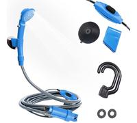 Vegena Douche Portable de Camping - Douche de Camping avec Pommeau et Tuyau de Douche, Douche pour Camping, Douche Portable, Douche de Camping Extérieure pour Voyage, Camping, Jardin, Plage