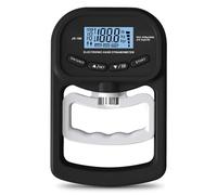 Vegena Dynamomètre de Force Manuelle, 198 Livres/90 Kilogrammes, Dynamomètre de Préhension avec Affichage LED et Câble de Chargement USB, Appareil de Mesure de La Force de La Main