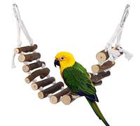 Vegena Jouets pour Oiseaux, Jouet à Corde pour Oiseaux Convient aux Petits et Moyens Perroquets Oiseaux, Jouet à Mâcher pour Cages à Oiseaux de Petite et Moyenne Taille, Perroquets, Aras