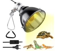 Vegena Lampe Chauffante Tortue, Lampe Chauffante Terrarium pour Reptiles, Douille E27, 300W Lampe Tortue pour Terrariums et Aquariums