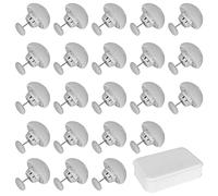 Vegena Lot de 22 Pince Couette, Attache Couette, Clip Couette, Clip de Housse de Couette, Clip Fixateur Housse de Couette, Clip Couette de Lit Motif Champignon pour Matelas Housse de Couette