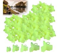 Vegena Lot de 300 capuchons de protection pour hameçon de pêche, polypropylène, jaune, 5 tailles