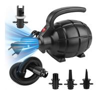 Vegena Pompe À Air Électrique, 600 W Pompe De Matelas Gonflable, Pompe De Gonflage, Pompe Matelas Gonflable Pompe Electrique avec 4 Buses Peut Être Utilisé pour Un Matelas Pneumatique Pataugeoire