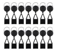 Vegena 14pcs Briquet Holder Sleeve Clip, Porte-Briquet avec Crochets, Briquet Housse De Protection Porte Briquet Holder Sleeve Porte-Briquets avec Clip De Protection avec Porte-Clés Rétractable