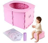 Vegena Pot pour enfants, siège de toilette pliable pour voyages, voiture et camping