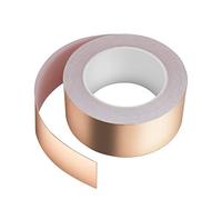 Ruban de cuivre 30 m x 50 mm, vegena Cuivre 3 Band EMI Copper Foil Tape Cuivre Ruban Cuivre Cuivre Ruban autocollant adhésif anti-limaces en escargot Protection