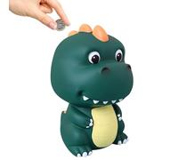 Tirelire Enfant, Tirelire Réutilisable, Tirelire Dinosaure Enfant, Tirelire pour Aider Les Enfants et Adulte à Commencer à Economiser pour Décoration de Chambre d'enfant Cadeau de Baptême