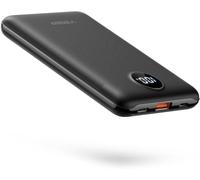 VEGER Batterie Externe 10000mAh Quick Charge, 22.5W Mini Chargeur Portable USB C Input & Output Powerbank avec LED Display, PD3.0 QC4.0 Phone Power Bank Compatible iPhone16/15/14/13/12,Huawei,Android