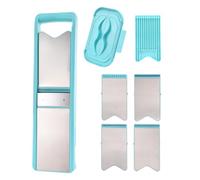 Vegetable Slicer, Multifunction Cutter, Non-Slip Handle with Storage Feat. | Replaceable Kitchen Gadget Set, Food Prep Tool with Durable Design, Cooking Accessory for Home and Camping
