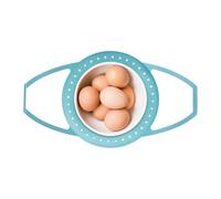 Vegetable Steamer Basket - Silicone Foldable Steamer for Pots and Pressure Cookers | Food Safe Heat Resistant Multifunctional Basket with Sturdy Feet for Healthy Cooking, Compact Storage and Easy