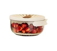 Vegetable Washing Basket, Fruit Washing Bowl with Strainer, Food Safe Colander Drainer, Foldable Handle Design, Sturdy Multi-Use Container, for Cleaning Veggies, Berries, Grapes