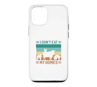 Végétalien, ne Mange Pas Mes potes, drôle, végétarien Coque pour iPhone 12/12 Pro